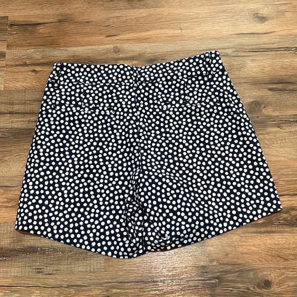 SPANX WOMENS SUNSHINE 6in SHORT NAVY PAINTED DOT POLL ON Sz SMALL NEW - Picture 2 of 10